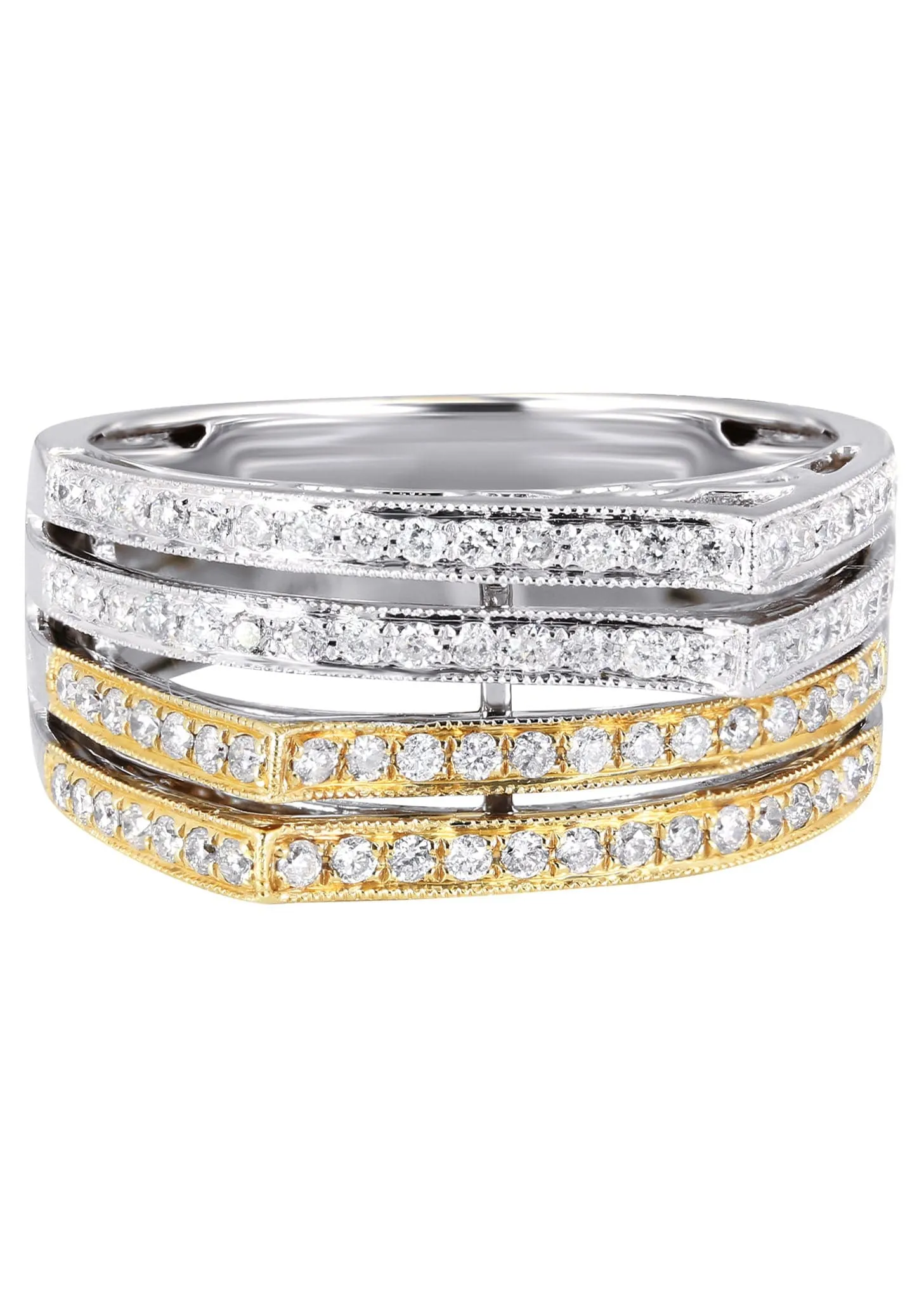 14K Ladies Diamond Cocktail Ring | 0.55 Carats | 6.29 Grams