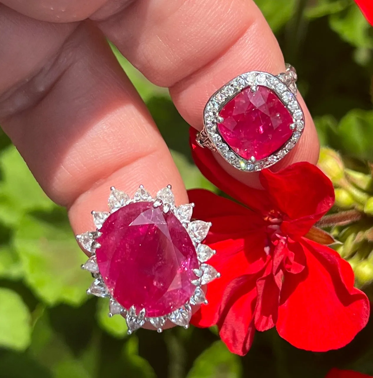 22.50 carat Burmese Ruby Cocktail Ring