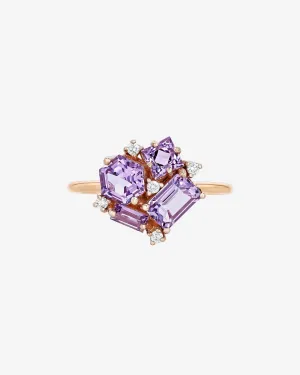 Amalfi Rose De France Blossom Ring