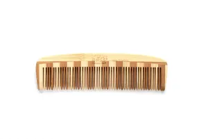 Bass Brushes Pocket  Bamboo Wood Comb Fine Tooth 1 Comb