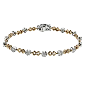 Bracelet in 18k Gold with Diamonds