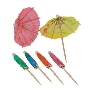 Cocktail Parasols - 144 Pack