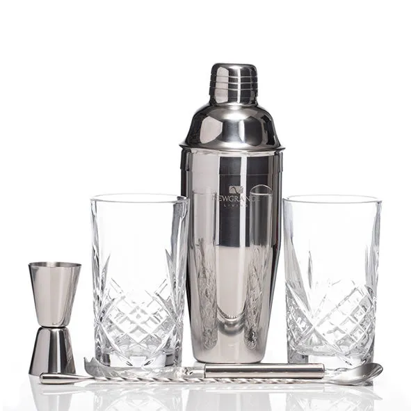 COCKTAIL SET WITH ADARE HIBALL GLASSES