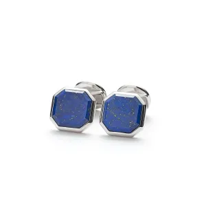 Cufflinks Square Facet Lapis