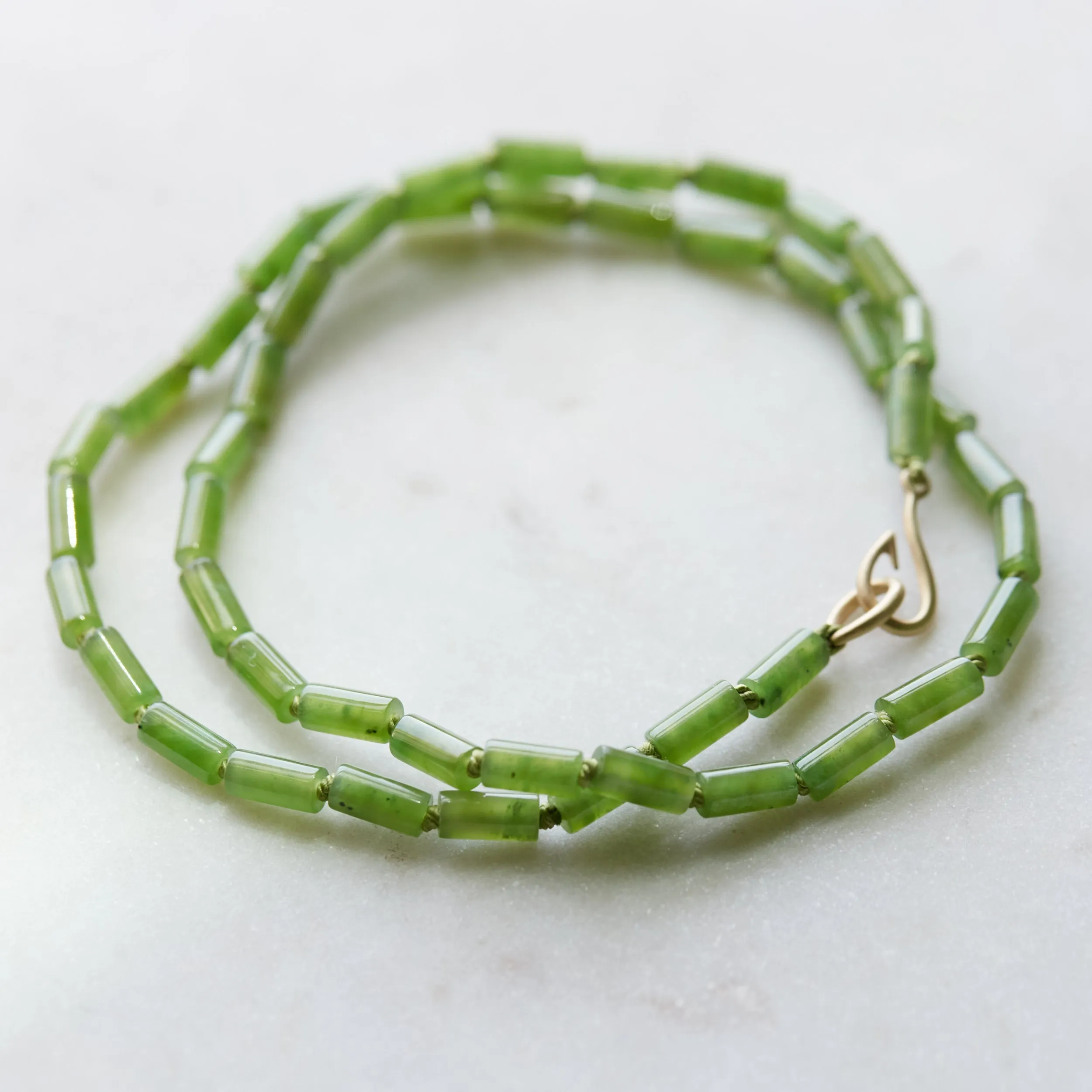 Despoina's Garden Jade Ruthie B. Necklace