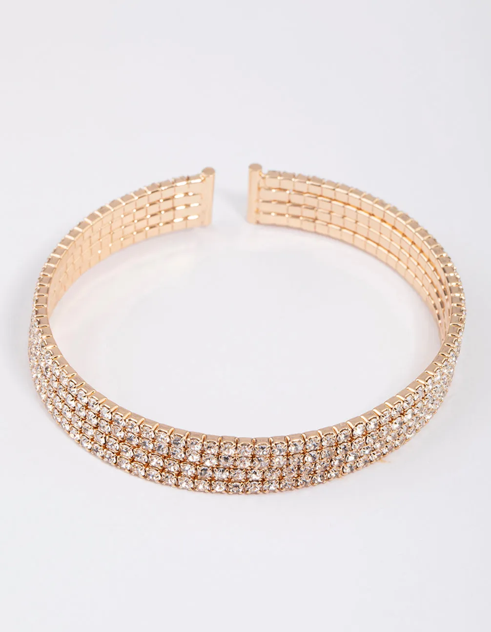 Gold Classic Cupchain Bangle