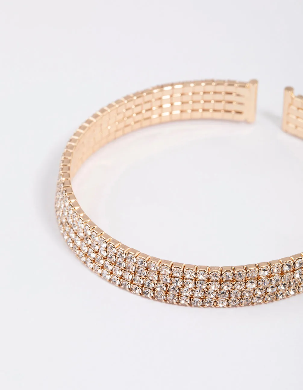 Gold Classic Cupchain Bangle