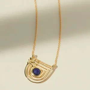 Golden Era Necklace - Lapis