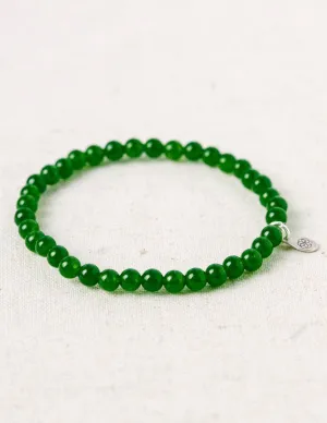 Green Jade Mini Gemstone Bracelet