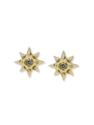 Jac Jo Icon Vintage Star Earrings