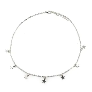 Joker & Witch Confetti Gold Choker for women