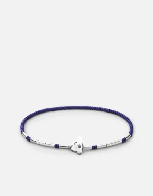 Kiran Lapis Bracelet, Sterling Silver