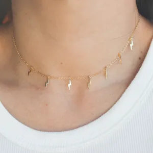 Lightning bolt Choker