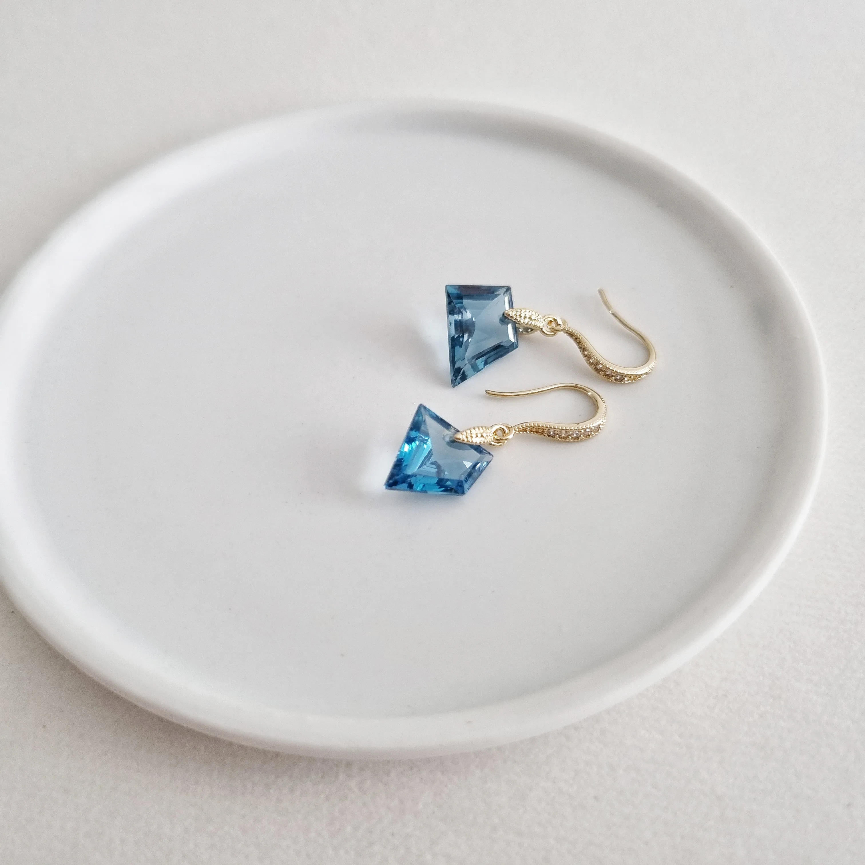 London Blue Topaz Earrings / Gemstone