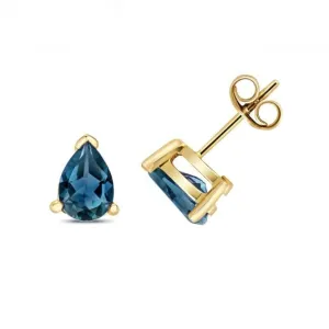 London Blue Topaz Stud Earrings ED269LB