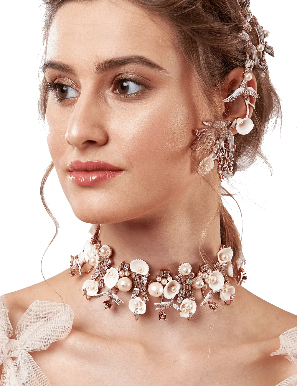 Lophorina Shell Choker