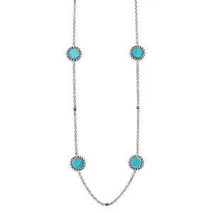 Maya Turquoise Long Necklace