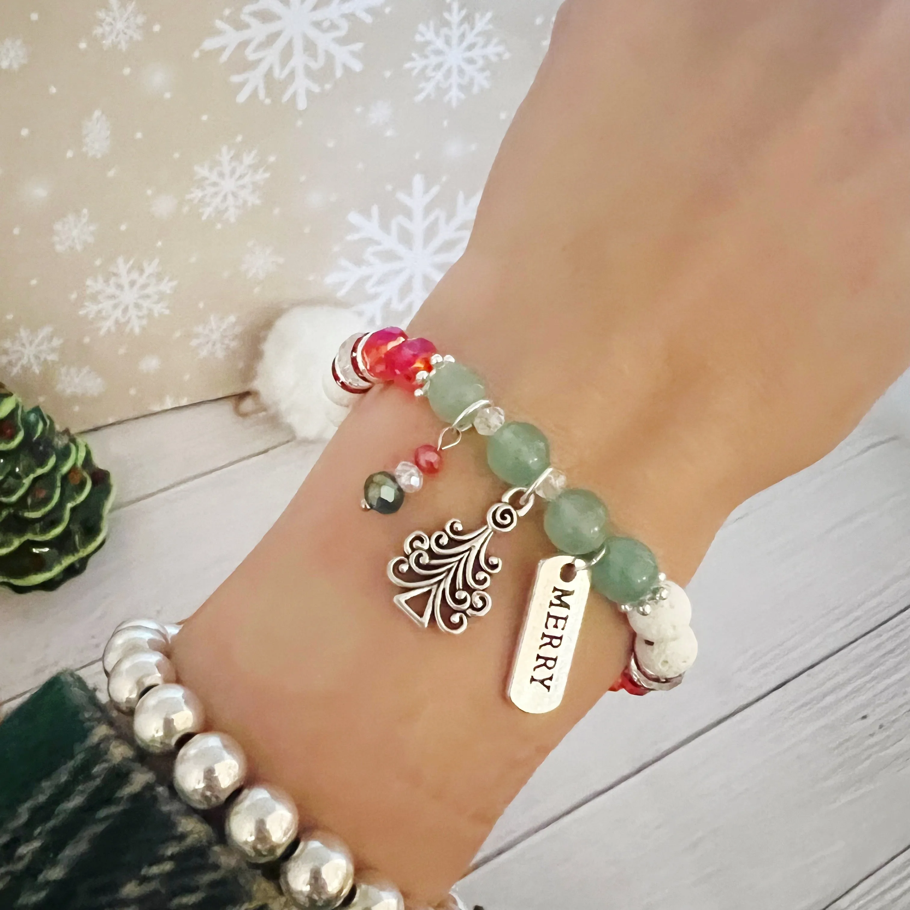 Merry Jade Tone Bracelet