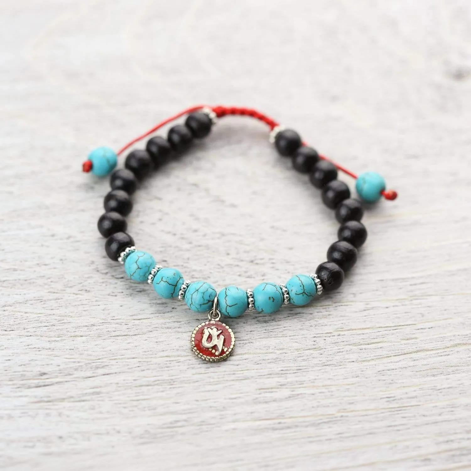 Mindful Practice Om Bracelet