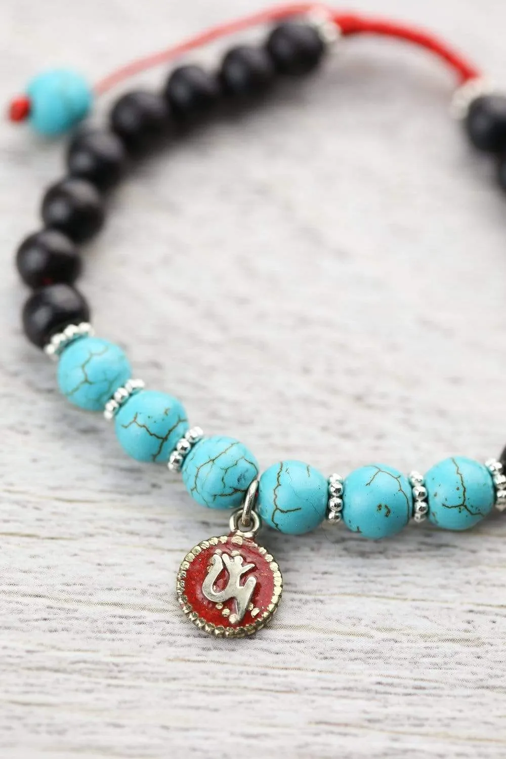 Mindful Practice Om Bracelet