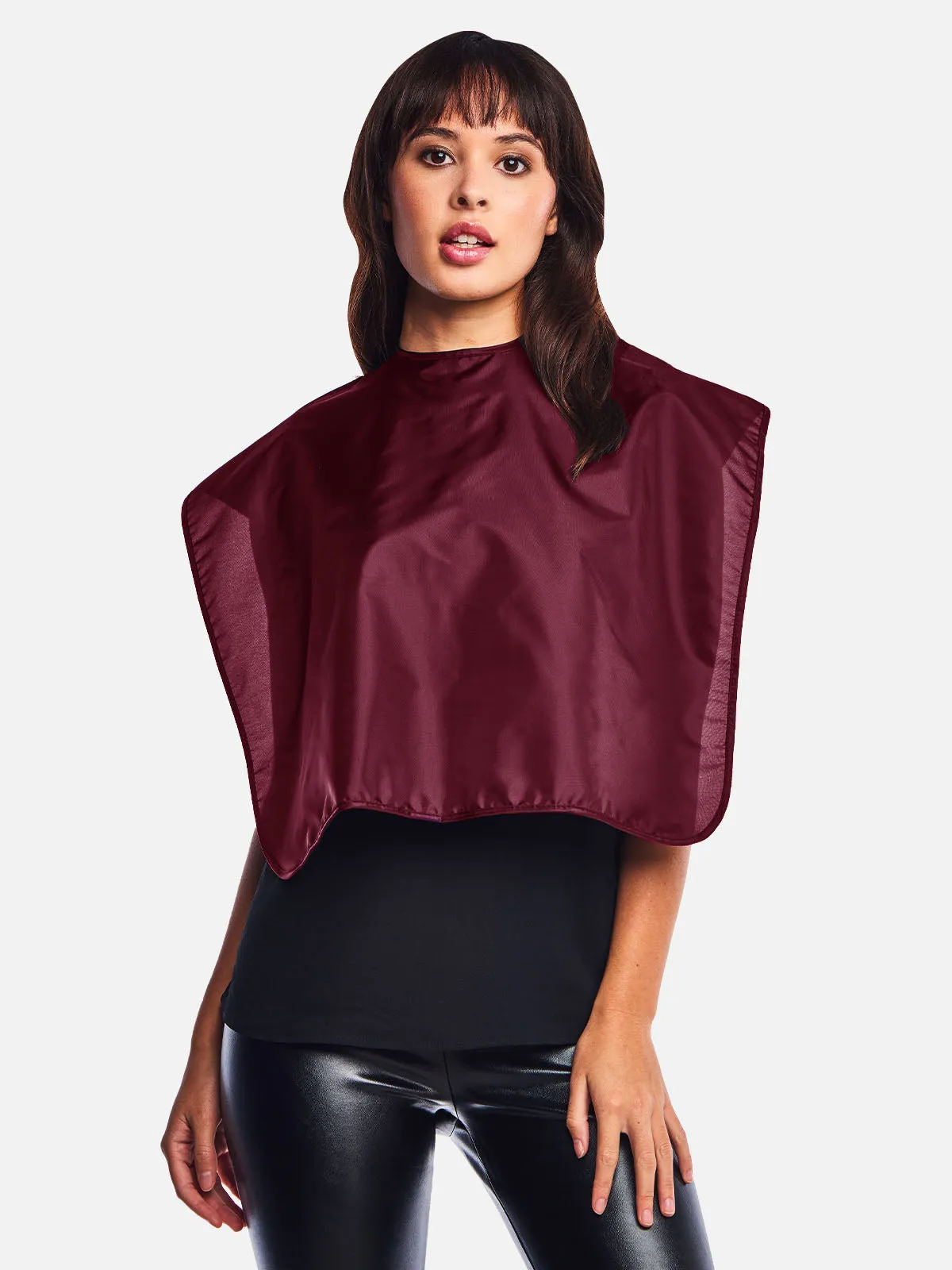 Nylon Shortie Cape