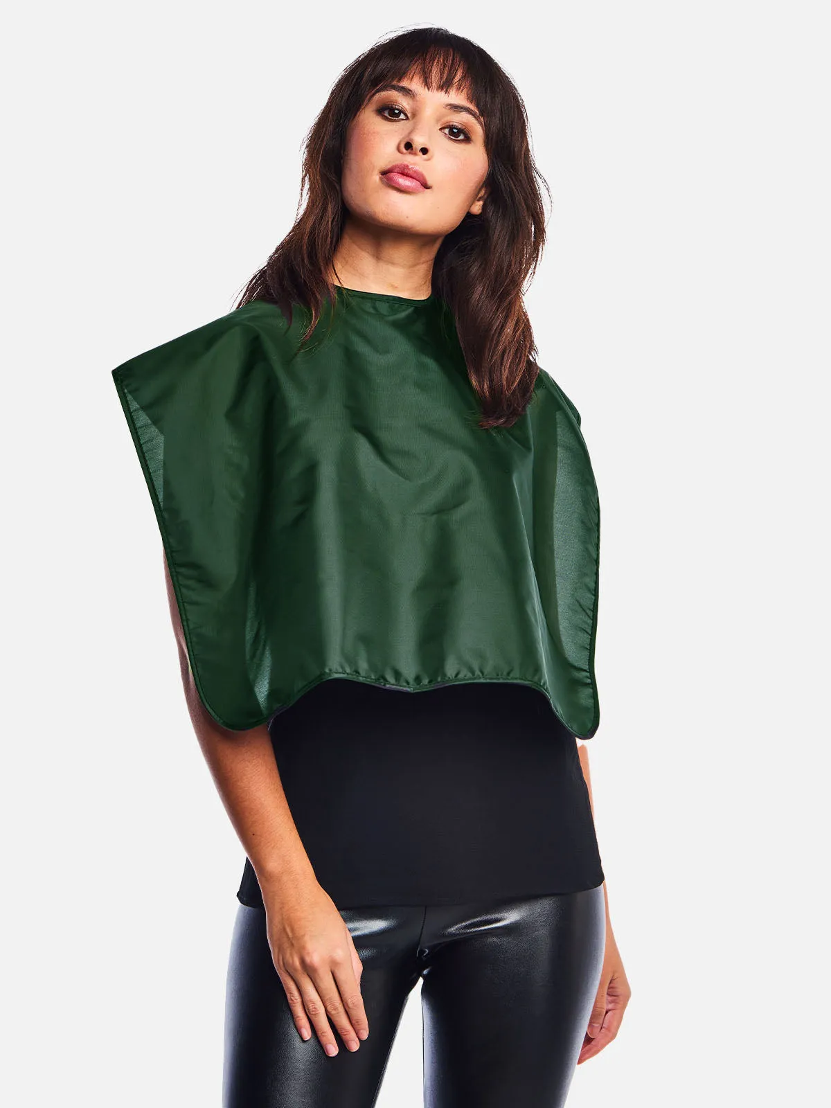 Nylon Shortie Cape