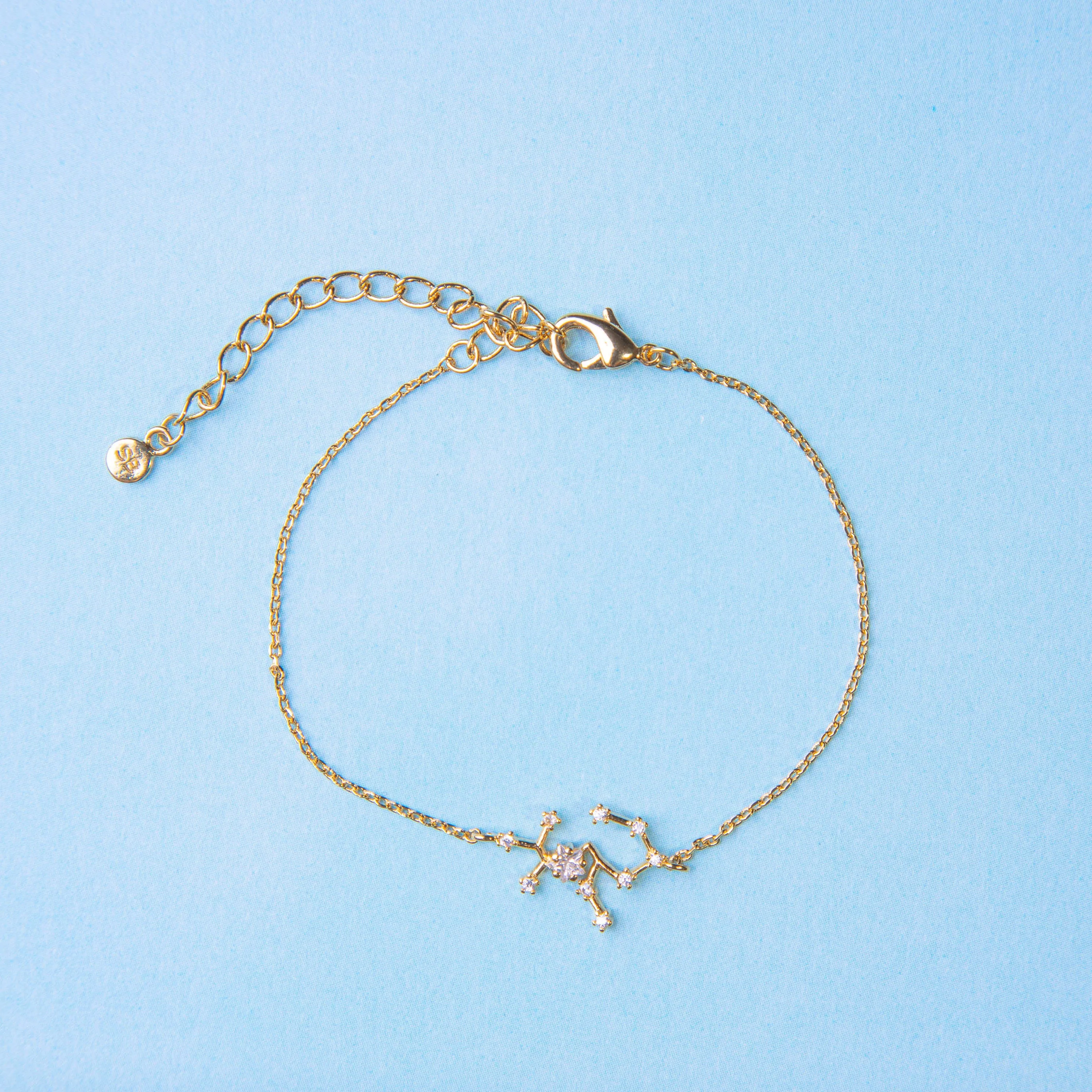 Sagittarius Zodiac Constellation Bracelet with Zircon