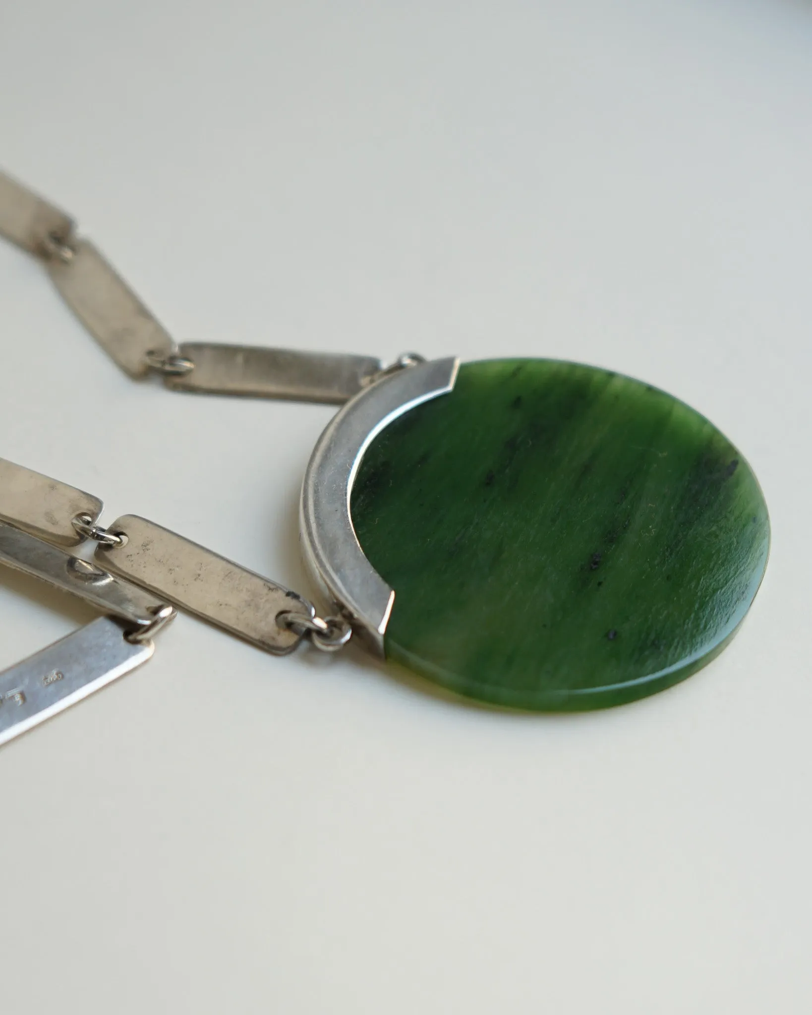 Silver x Jade Necklace