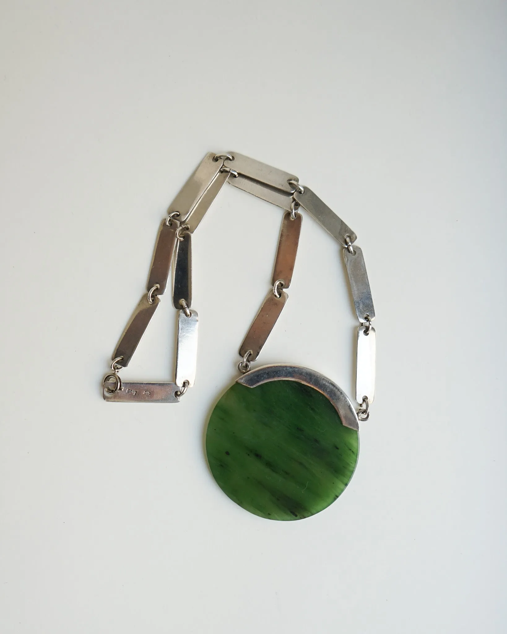 Silver x Jade Necklace