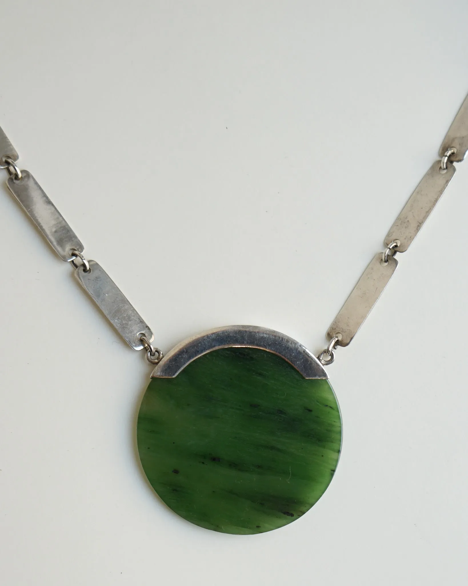 Silver x Jade Necklace