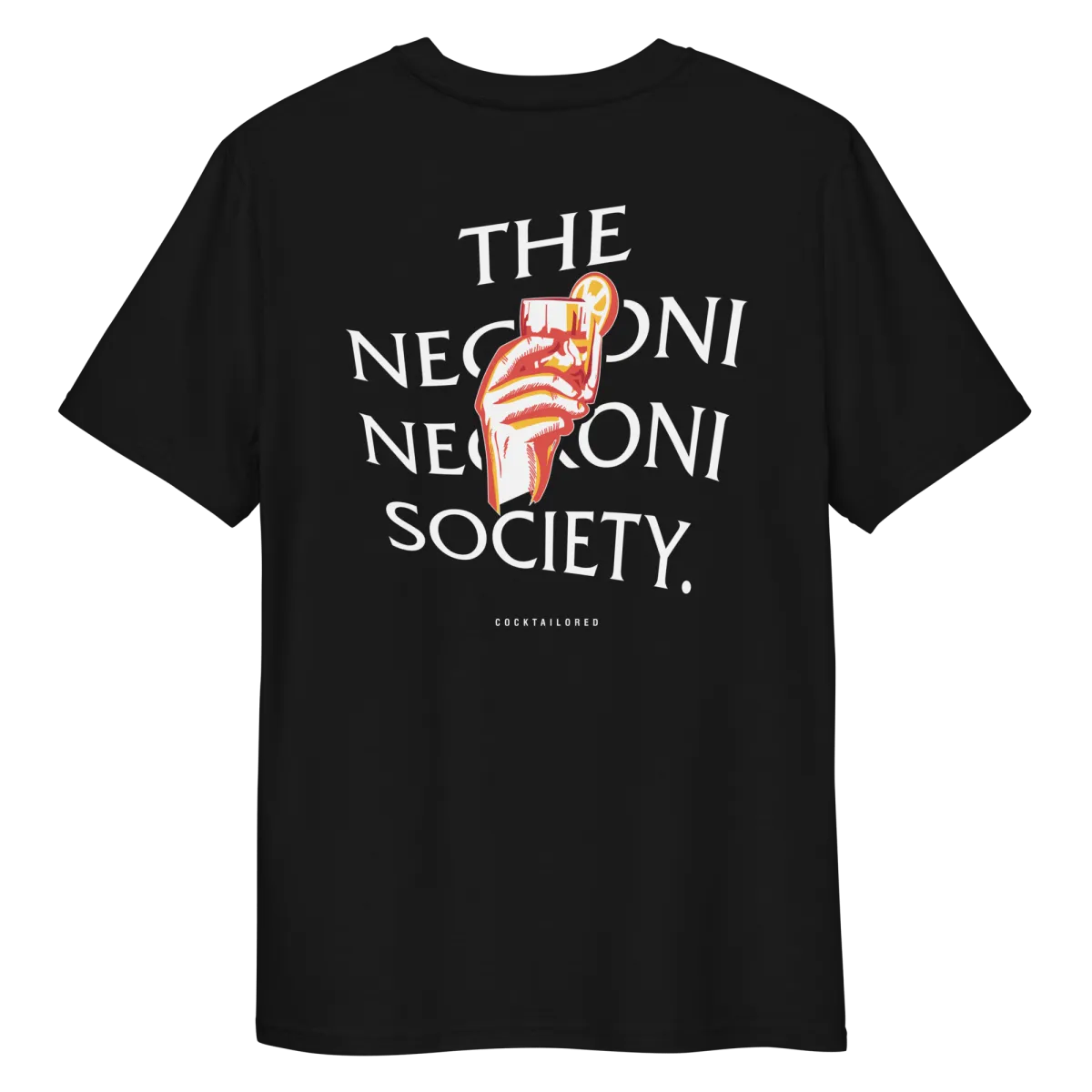 The Negroni Society organic t-shirt