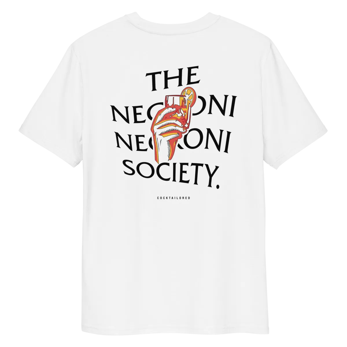 The Negroni Society organic t-shirt