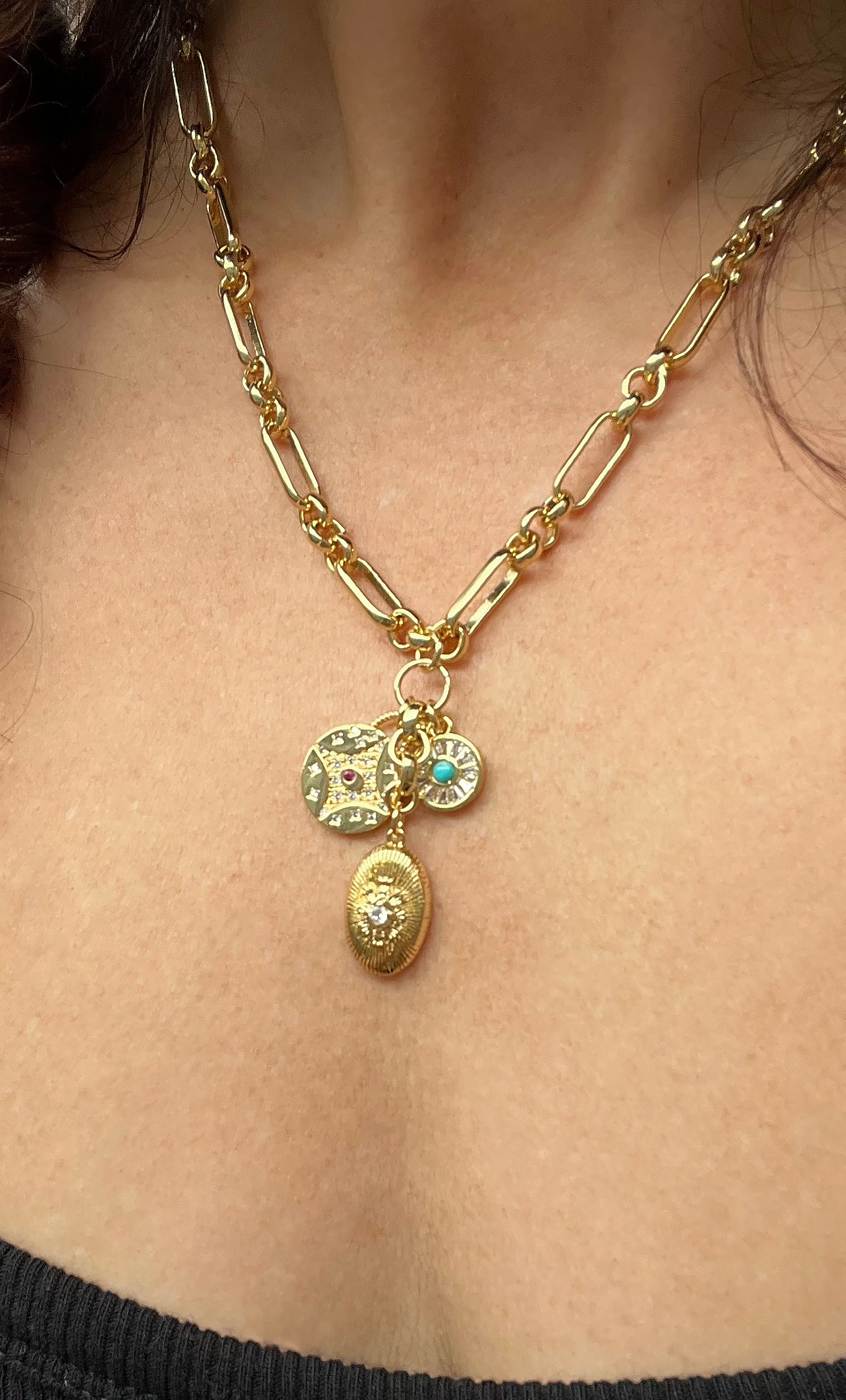 The Tunik Vintage Charm Necklace 2.0