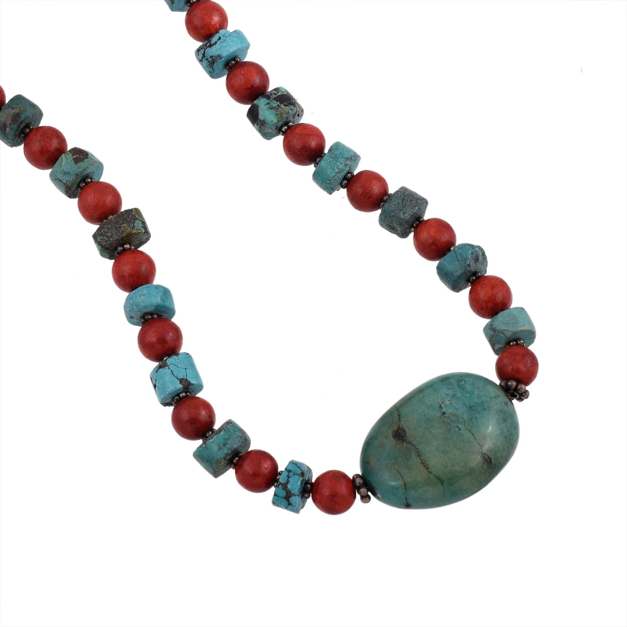 Turquoise Beaded Necklace