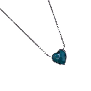 Turquoise Heart Necklace