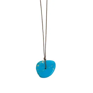 Turquoise Solitaire Necklace