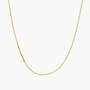 Viper Choker Chain Necklace in Gold